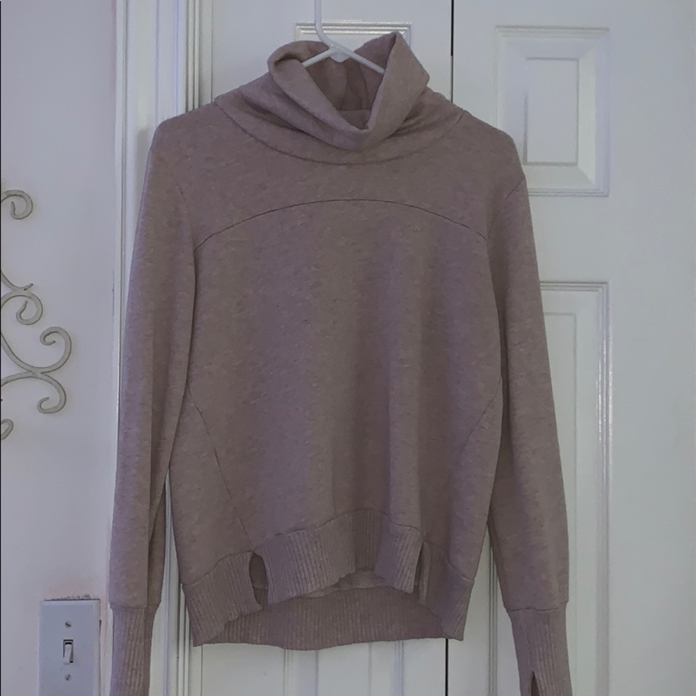 Alo Yoga Warmth Coverup Turtleneck Sweater
